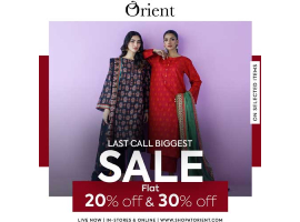 Orient Textiles Sale UP TO 30% OFF on Selected Items